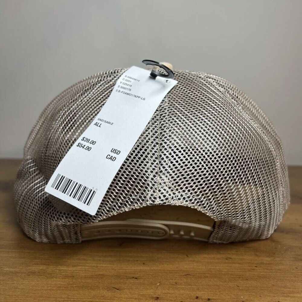 '47 Brand New York Yankees Trucker Snapback Baseball Hat Cap Beige Sand Tan NEW - Picture 4 of 8
